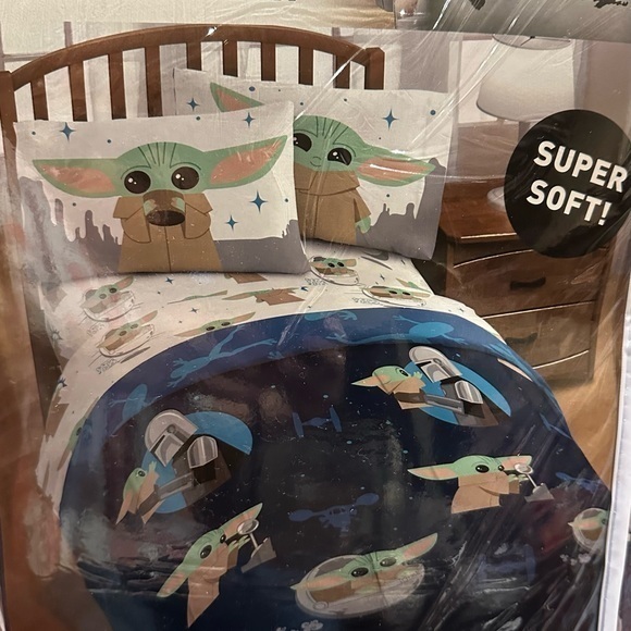 Disney Other - Star Wars  the Mandalorian Twin Comforter